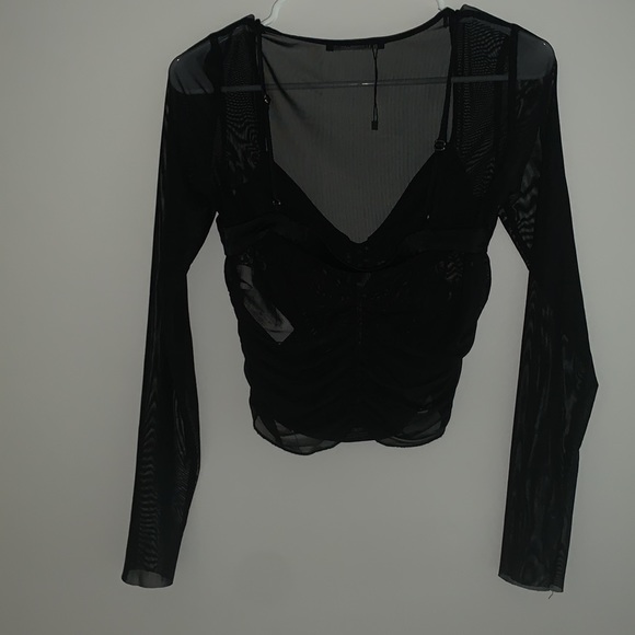 Mesh Zara top. - Picture 2 of 2